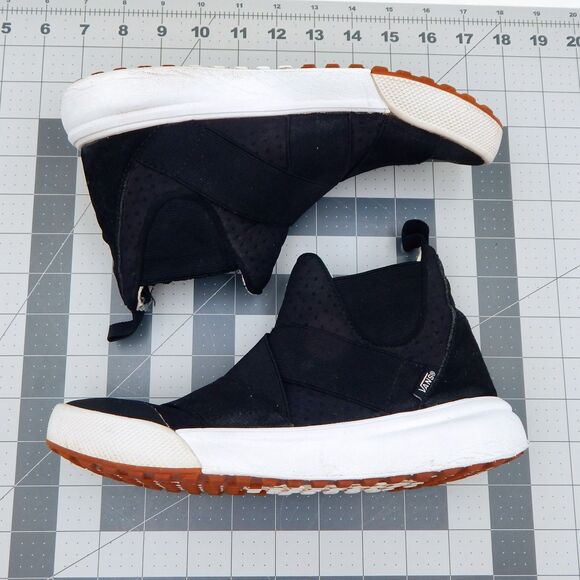 Vans Ultrarange Gore HI Shoes Womens 6.5 Black White Athletic Sneakers 500383 - Picture 7 of 13